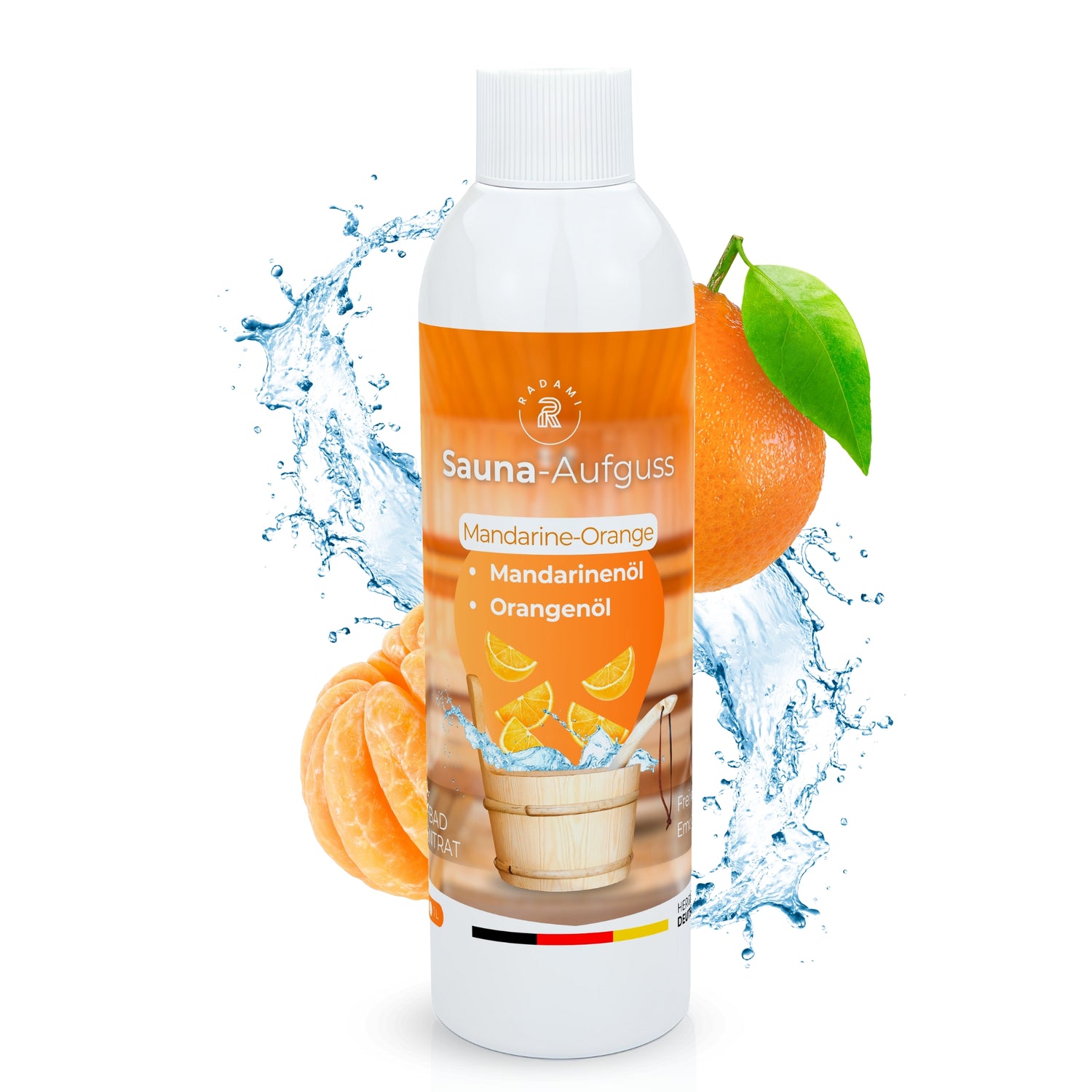 Saunaaufguss Sauna Konzentrat Mandarine Orange 250ml