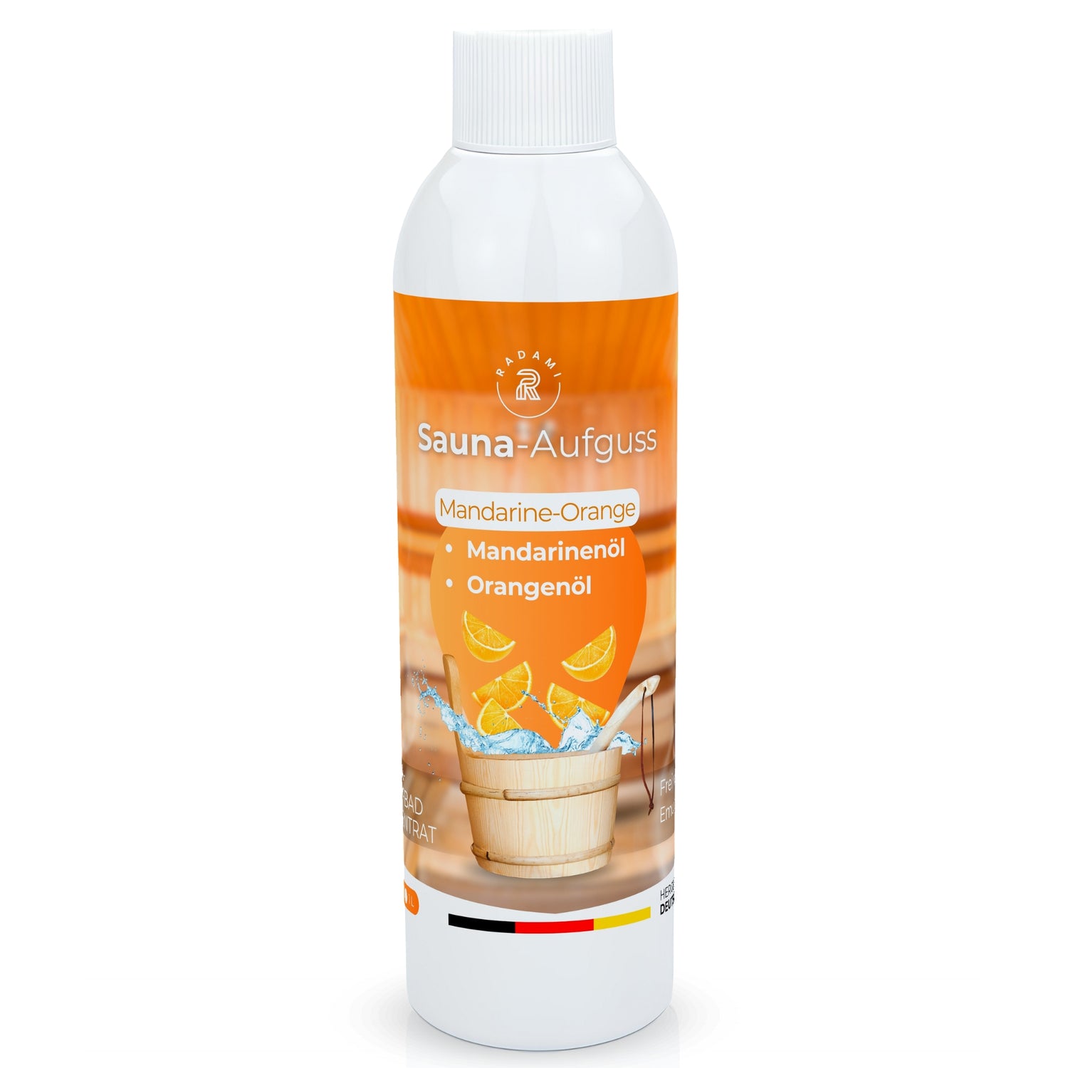 Saunaaufguss Sauna Konzentrat Mandarine Orange 250ml